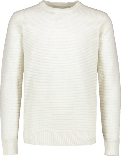 Lindbergh Structure O Neck Knit L/S   Cream   L