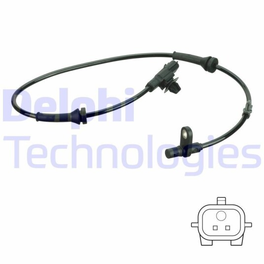 Sensor, ABS DELPHI SS20777