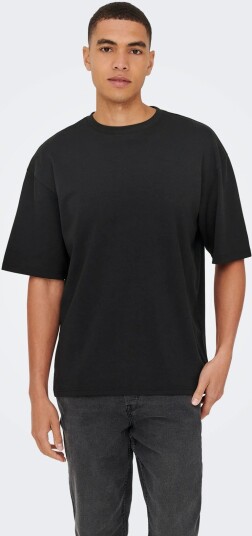 ONLY & SONS Onscaspian Airflex Boxy Ss Tee Noos Black M