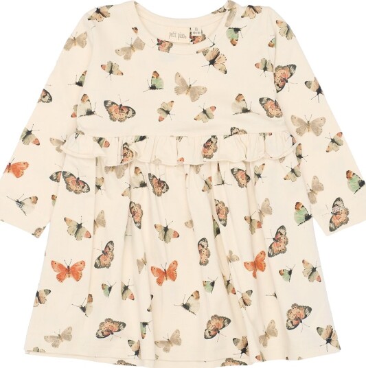 Petit Piao Ppstar L_S Dress   Cream   86