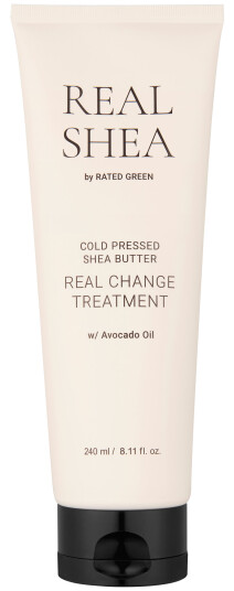 Rated Green Cold Pressed Shea Butter Real Change Treatment 240 ml