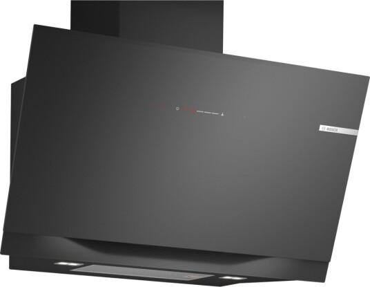 Bosch Serie 8 Vegghengt Kjøkkenvifte DWK91LT60 med EcoSilence Motor, Svart