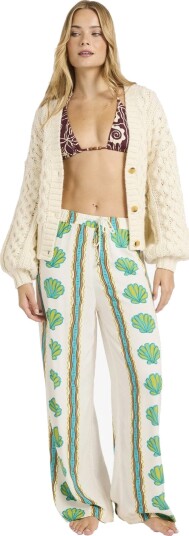 Billabong Coastal Crush Elst Pnt   Cream   XS