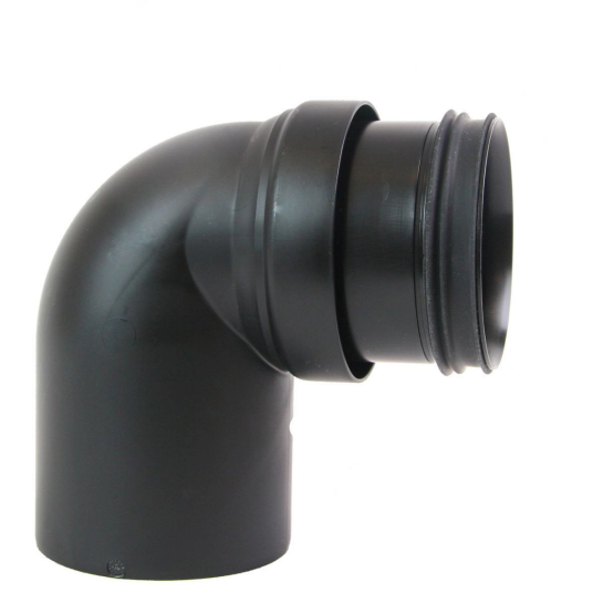 Smartline 110 mm PP Bend 88 Sort