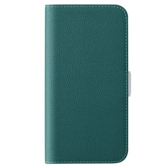 INCOVER Samsung Galaxy A24 PU Litchi Skin Flip Deksel med Magnetisk Luk - Grønn