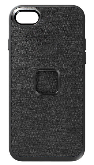 Peak Design iPhone SE (2022 / 2020) / 8 / 7 Stoffdeksel med SlimLink Brakett - MagSafe Kompatibel - Charcoal