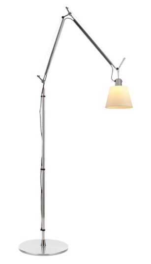 Artemide Tolomeo Basculante Gulvlampe Pergament