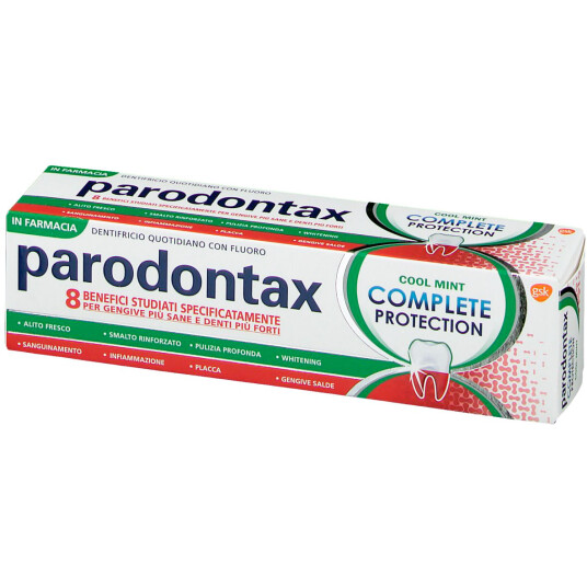 Parodontax Tannkrem Complete Protection Cool Mint 75 ml. Parodontax Tannkrem Complete Protection Cool Mint 75 ml.