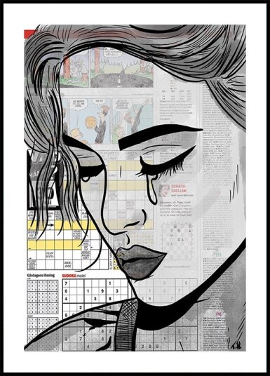 Paper Girl Poster Plakat / 70x100cm