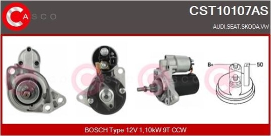 Starter CASCO CST10107AS