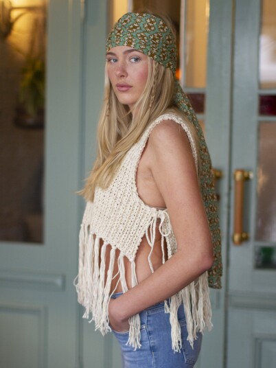 323K-03 Boho vest 323K-03 Boho vest