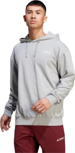 adidas Terrex Organizer Logo Hettegenser Herre Grå 2XL
