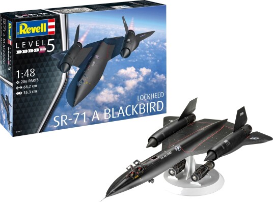 Revell 1:48 - Lockheed SR-71A Blackbird