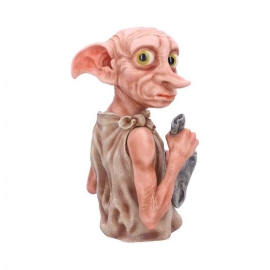 Nemesis Now Harry Potter Dobby Bust 30cm Håndmalt Samlefigur Nemesis Now Harry Potter Dobby Bust 30cm Håndmalt Samlefigur