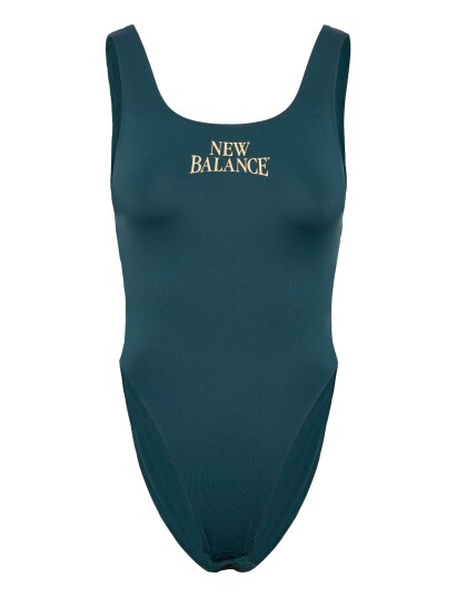 New Balance Linear Heritage Bodysuit Green XL