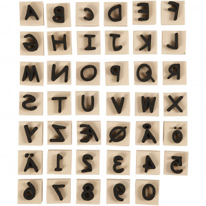 Skumstemplerstr. 3x3 cmtykkelse 13 mm42 stk.