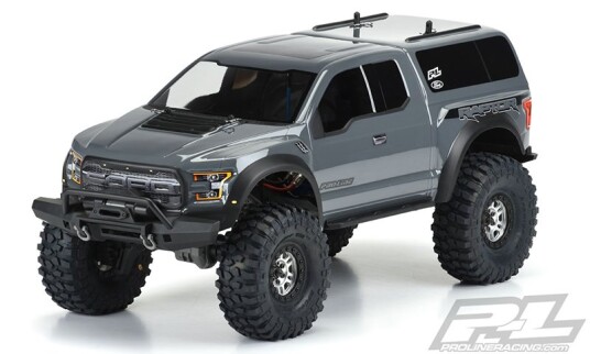 Pro-Line 350900 2017 Ford F-150 Raptor Clear Body for 12.8" Whee Pro-Line 350900 2017 Ford F-150 Raptor Clear Body for 12.8" Whee