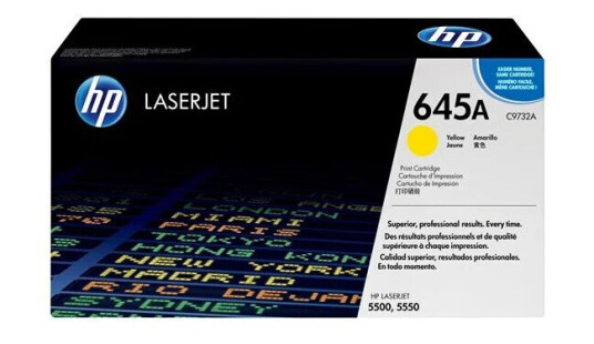 HP 645A / C9732A Yellow Toner - Laser toner Yellow
