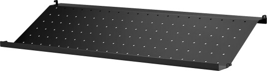 String skohylle metall svart 78x30 cm
