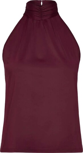 Rosemunde Rwbridget Halterneck Top WINDSOR WINE L