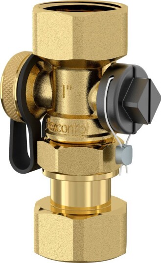 Flamco Kappeventil Flexcontrol 1" For Trykkekspansjonstank