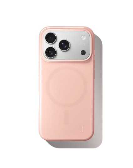 iDeal of Sweden Slim MagSafe Deksel til iPhone 17 Pro - Glossy Blush Pink, Vanntett