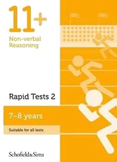 11+ Non-Verbal Reasoning Rapid Tests Book 2: Year 3, Ages 7-8 Av Rebecca Schofield & Sims, Brant