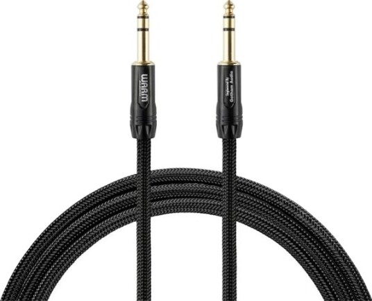 Warm Audio Kabel Jack 6,3 Mm – Jack 6,3 Mm 1,8 M Svart Warm Prem-Trs-6