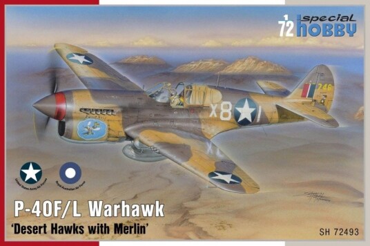 Special Hobby 1/72 P-40F/L Warhawk - Desert Hawks with Merlin
