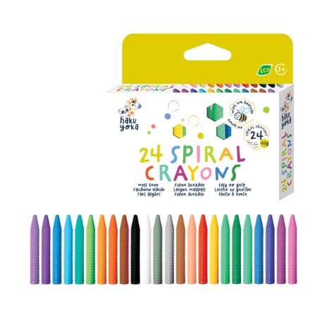 Haku Yoka Spiral Crayons 59CP223079
