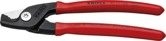 Knipex Kabelsaks StepCut 160mm med Trinnvis Kutt