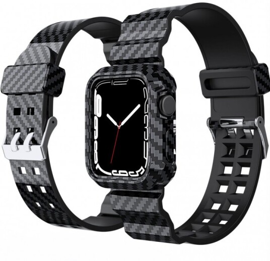 Erstatningsarmbånd for Apple Watch 38/40/41 mm, svart