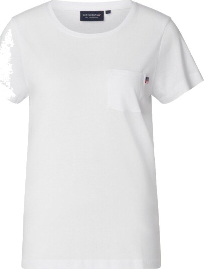 Lexington - Topp Ashley Jersey Tee - Hvit