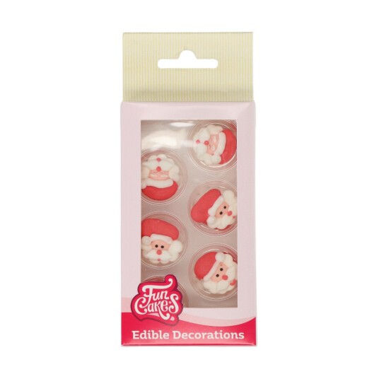 Funcakes Spiselig Kakepynt Julenisse Pk/12 
