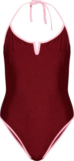 Moschino, Dame, Svømmetøy, Rød, L,