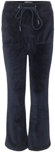 Vilje & Ve Hermine velour bukse til barn Midnight navy 110