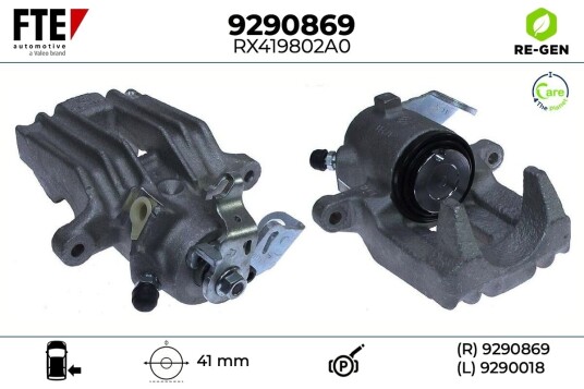 FTE 9290869 Bremsecaliper FTE 9290869 Bremsecaliper