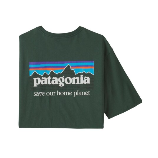 Patagonia  M´S P-6 Mission Organic T-Shirt Herre, Pign Pinyon Green, XL