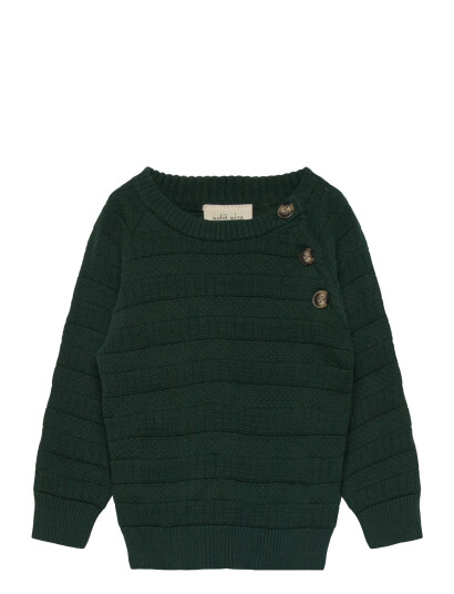 Petit Piao Ppdo O-Neck Sailor Knit Blue 56