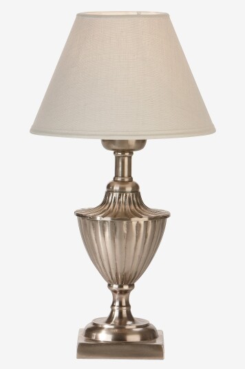 PR Home   Bordlampe Pollino   Sølv