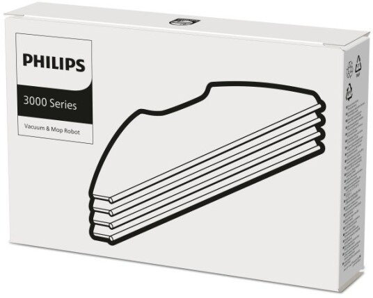 Philips Homerun Xv1430/00 Mop Pads For Homerun 3000 Robots