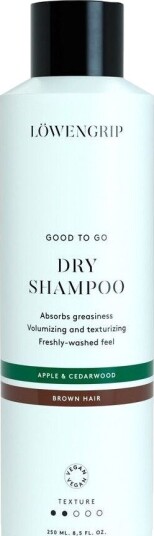 Löwengrip Good To Go Dry Shampoo For Brown Hair 250 Ml. Hårpleie Tørrsjampo