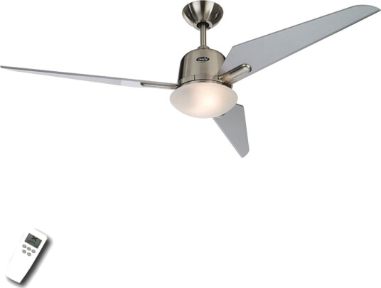 ECO AVIATOS takvifte Ø 132 cm sølv DC – CasaFan Stue Moderne Tre ECO AVIATOS takvifte Ø 132 cm sølv DC – CasaFan Stue Moderne Tre