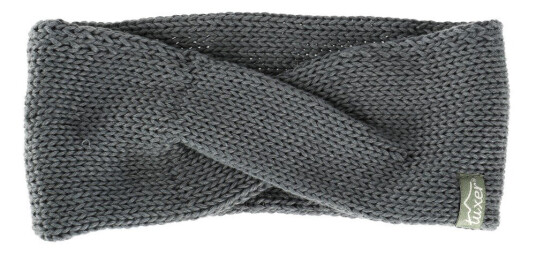 Tuxer Twist Head Warmer Modern Grey Onesize Pannebånd