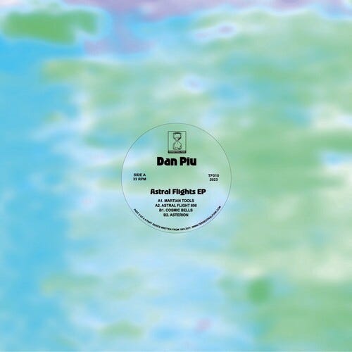 Dan Piu Astral Flights LP/Vinyl