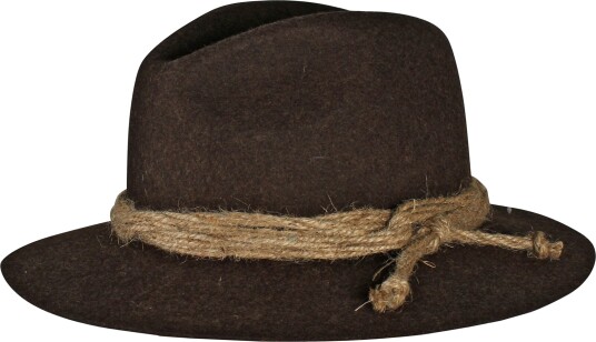 Thetru B.v. Tyrolerhatt Prost Brun Deluxe 61 4237-1300-0061