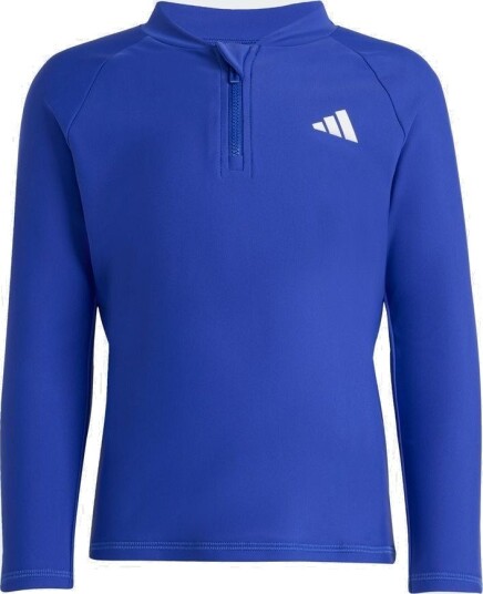 adidas Long Sleeves Zip Rashguard Kids størrelse 176 cm
