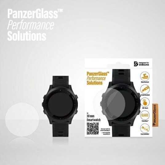 Panzerglass Skjermbeskytter for Samsung Galaxy Watch 3 41mm - Smartklokke 30mm