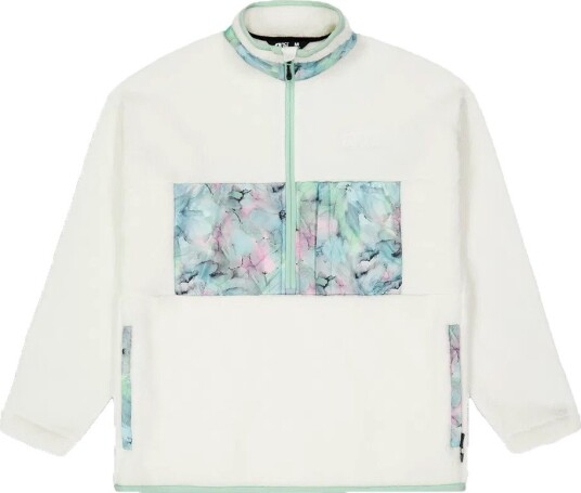 Picture Organic Clothing Women's Naatil 1/4 Fleece Light Milk S Picture Organic Clothing Women's Naatil 1/4 Fleece Light Milk S