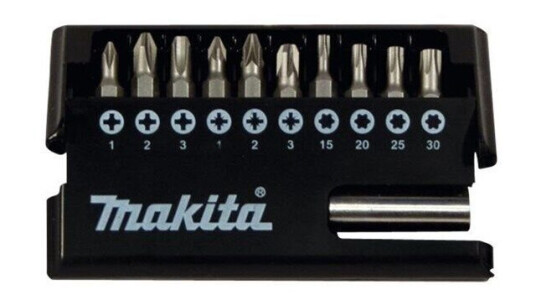 Makita screwdriver bit set - 11 pieces